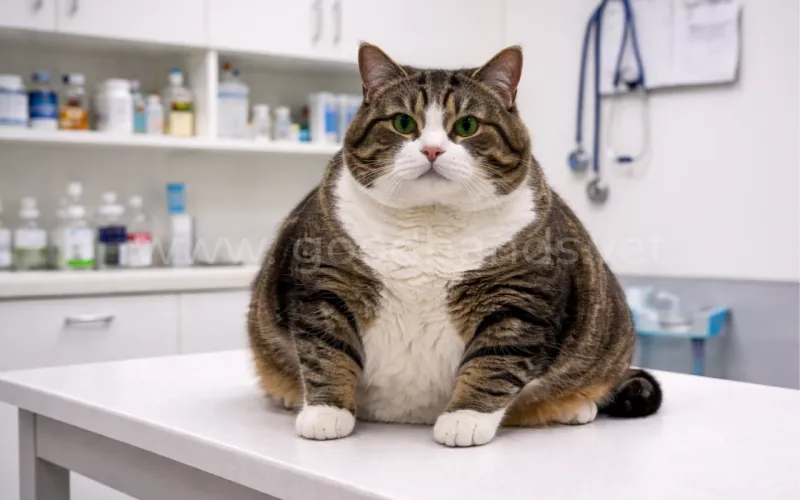 Ожирение у кошек