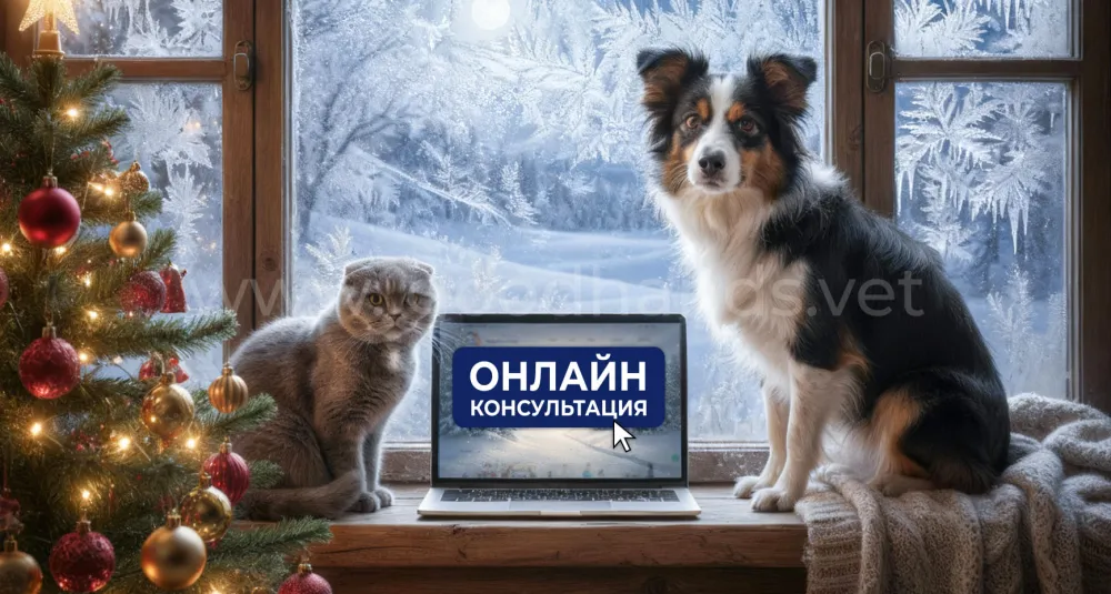 Консультация онлайн в ветеринарной клинике #вДобрыеРуки